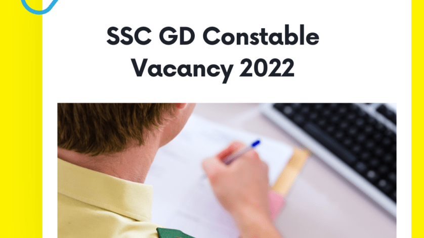 ssc gd new vacancy 2022